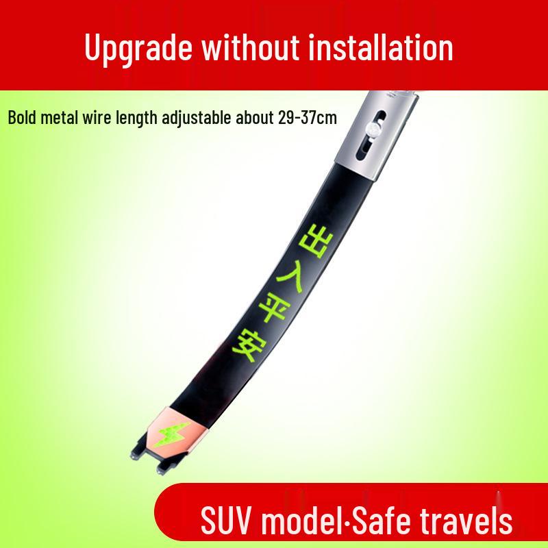 Car Anti-Static Grounding Strap with Exhaust Pendant and Cylinder Mop Rope