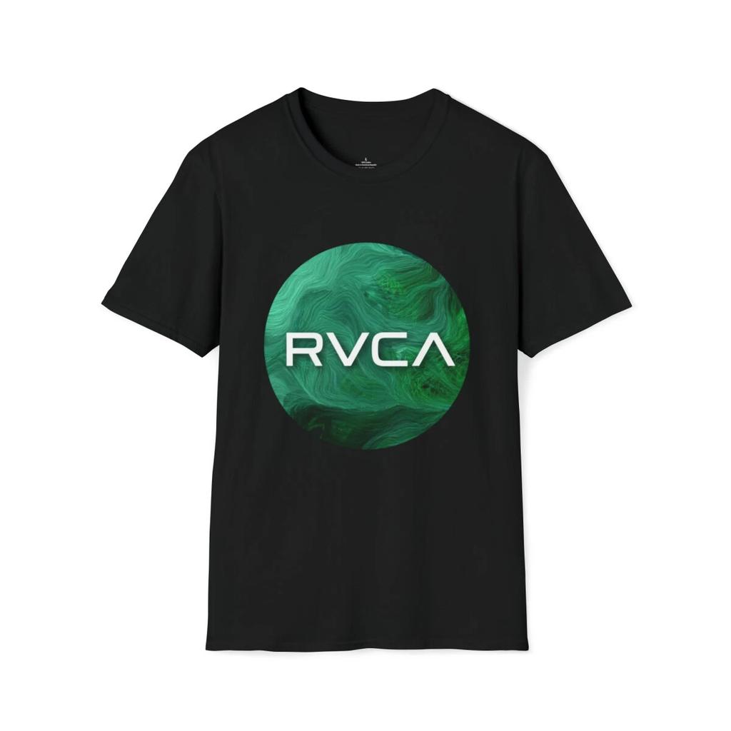 RVCA Outlaw Surf Green Marble Logo T-Shirt