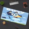 Bluey Theme Mouse Pad, Non Slip Rubber Base, Multifunctional Office & Home Decor, Perfect for Workspace Personalization.