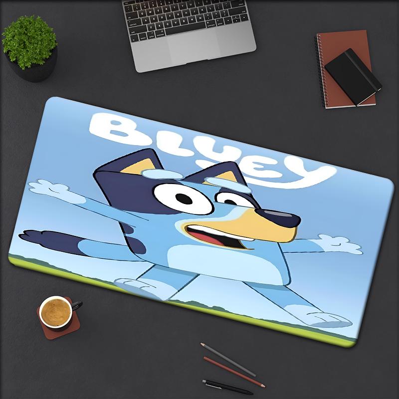Bluey Theme Mouse Pad, Non Slip Rubber Base, Multifunctional Office & Home Decor, Perfect for Workspace Personalization.