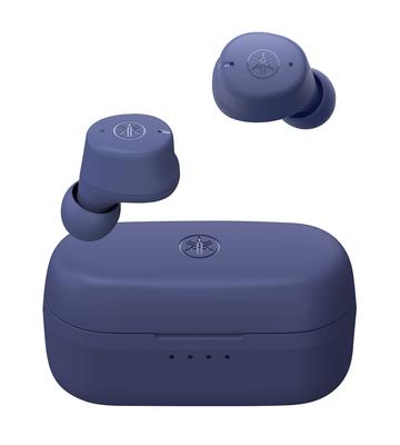 YAMAHA Wireless Earphones Bluetooth Listening To Hours Waterproof IPX5 Function Navy Blue TW-E3C(A) Care/Voice Calls/Gaming Mode/Up 9+15