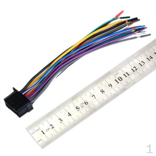 

2350 Cable Harness Plug Wires Radio Stereo Autoradio Car