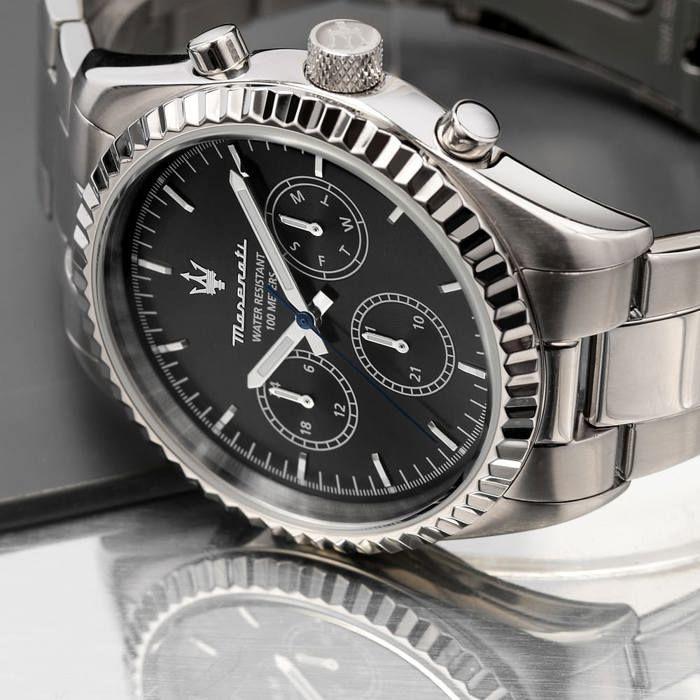Montre - Maserati - Competizione R8853100023 - Bracelet Acier - Couleur Blanc - Pour Homme