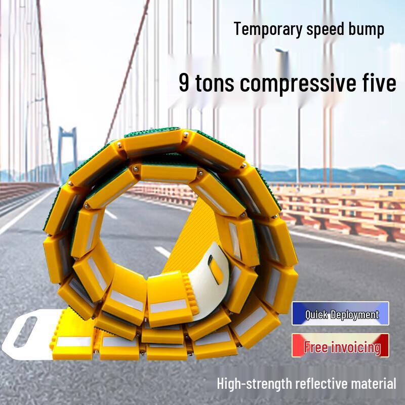 Portable Roll-Up Speed Bump