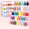 24 Color Bean-packing Material Package Color Label Stickers Bean Storage Box  Children Toys