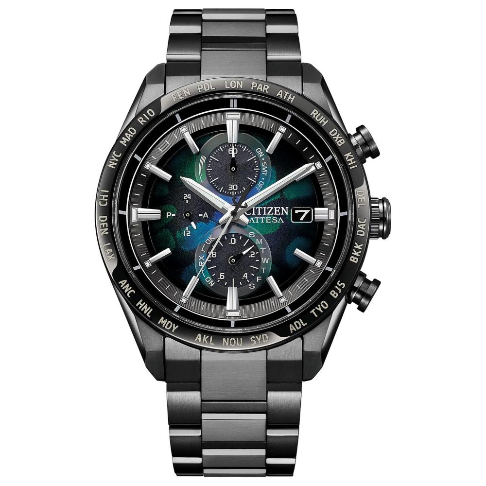 

[CITIZEN] Годинник Atessa [CITIZEN] Brand Watch 100th Anniversary Limited Model Eco Drive Radio Controlled Watch Waterproof AT8286-65E Чоловічий чорний