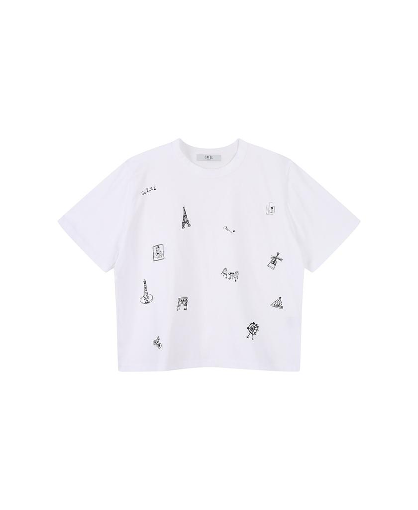 LAFELSORTOF Cotton Jersey T-Shirt