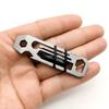 10 IN 1 Ratsche Schraubendreher Multifunktionales Brecheisen Mini EDC Multitool Inbusschlüssel Flaschenöffner Outdoor Fahrradreparaturwerkzeuge