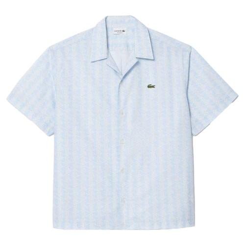Lacoste Pánská košile s krátkým rukávem volného střihu