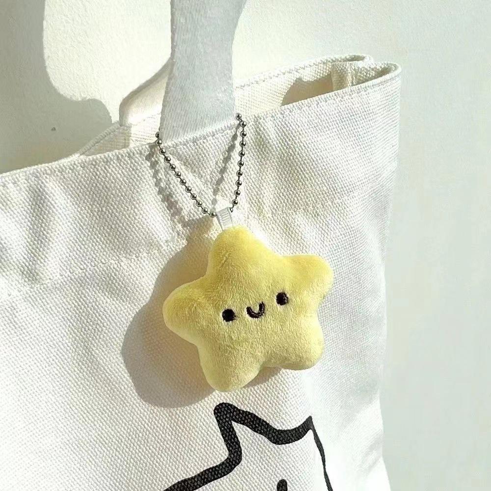 

Moving Star Usagi Plush Keychain: Shooting Star Backpack Charm Decoration Rechargeable Version with Charging Cable