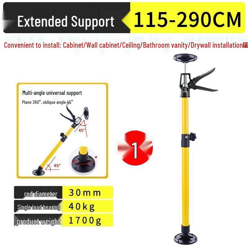 Adjustable Ceiling Lift Bracket for Cabinet Installation