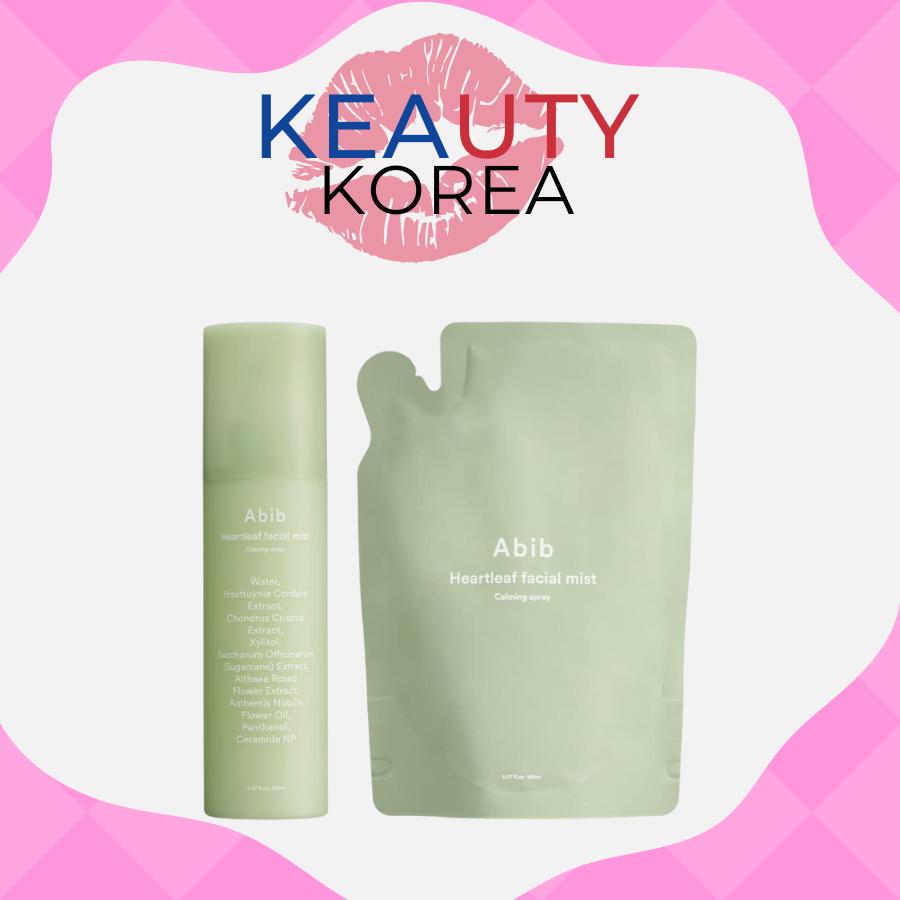 ABIB Heartlead Facial Mist Calming Spray 150ml + Refill 150ml Set