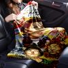 Wonderful Wizard Adventure Blanket Flannel Blanket for bed, sofa, Camping, Hiking, Picnic Essentials, gift for family Fan gifts