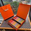 Beliebtes französisches Le Creuset Regenbogen Keramik Essstäbchen Gesundes Essgeschirr Set Box Lebhaftes Geschirr Haushalt Küche Esszimmer Zubehör Geschenk