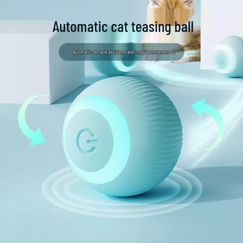 Smart Rolling Bite-Resistant Cat Toy Ball for Self-Entertainment & Decompression