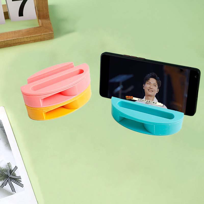 Phone Holder Stand Amplifier Cell Speaker Plastic Desk Colorful Sound Mobile Bracket Desktop Mobile Phone Car Cellphone Dock