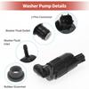 BA5317664AA Windshield Washer Pump W/Grommet for Ford Ranger Lincoln MKZ Mondeo Taurus EVOS F-150