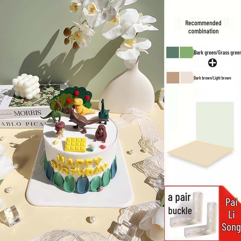 Solid Color Photography Backdrop for Still Life, Baking, and Posing Props