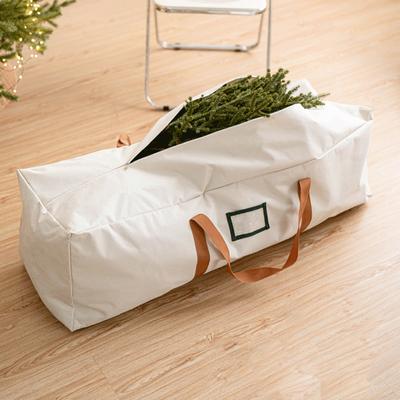 Aufbewahrungstasche für Weihnachtsbäume, strapazierfähige, wasserdichte Baumtasche mit verstärkten Griffen und Reißverschluss für künstliche Weihnachtsbäume