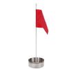 Set de Copa de Agujero y Bandera de Golf Acero Inoxidable Copa de Agujero de Doble Capa y Asta de Bandera para Patio