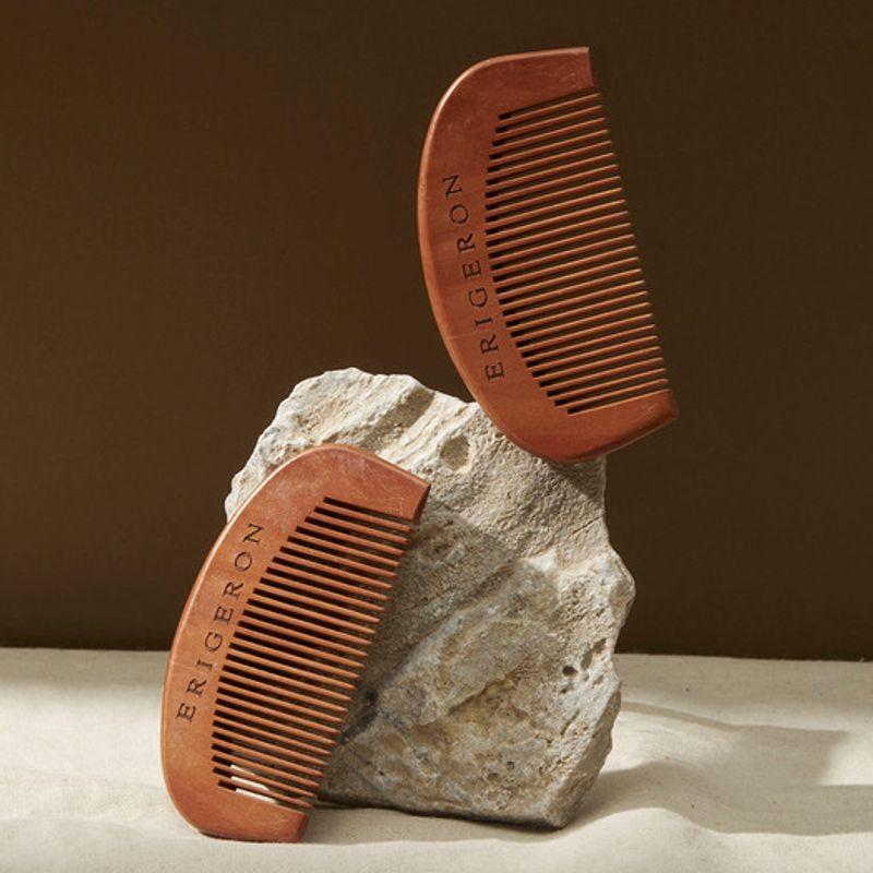 гребень для волос erigeron из дерева Erigeron Wooden Hair Comb_No. 12 (1,000 won)