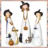 2025 Trend Halloween Witch Figurines And Statues Home Decor Cute Elf Sculpture B 1 PCS Home Decor Home Decor Gifts