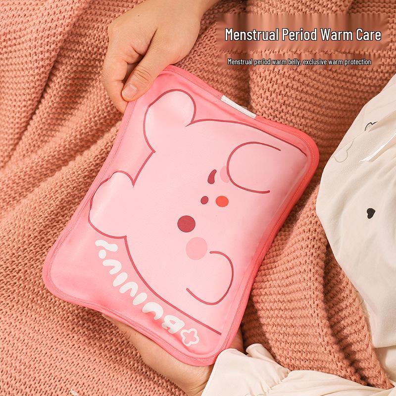 Cute Cartoon Explosion-Proof Hand Warmer Hot Water Bag - Safe and Cozy Winter Gift