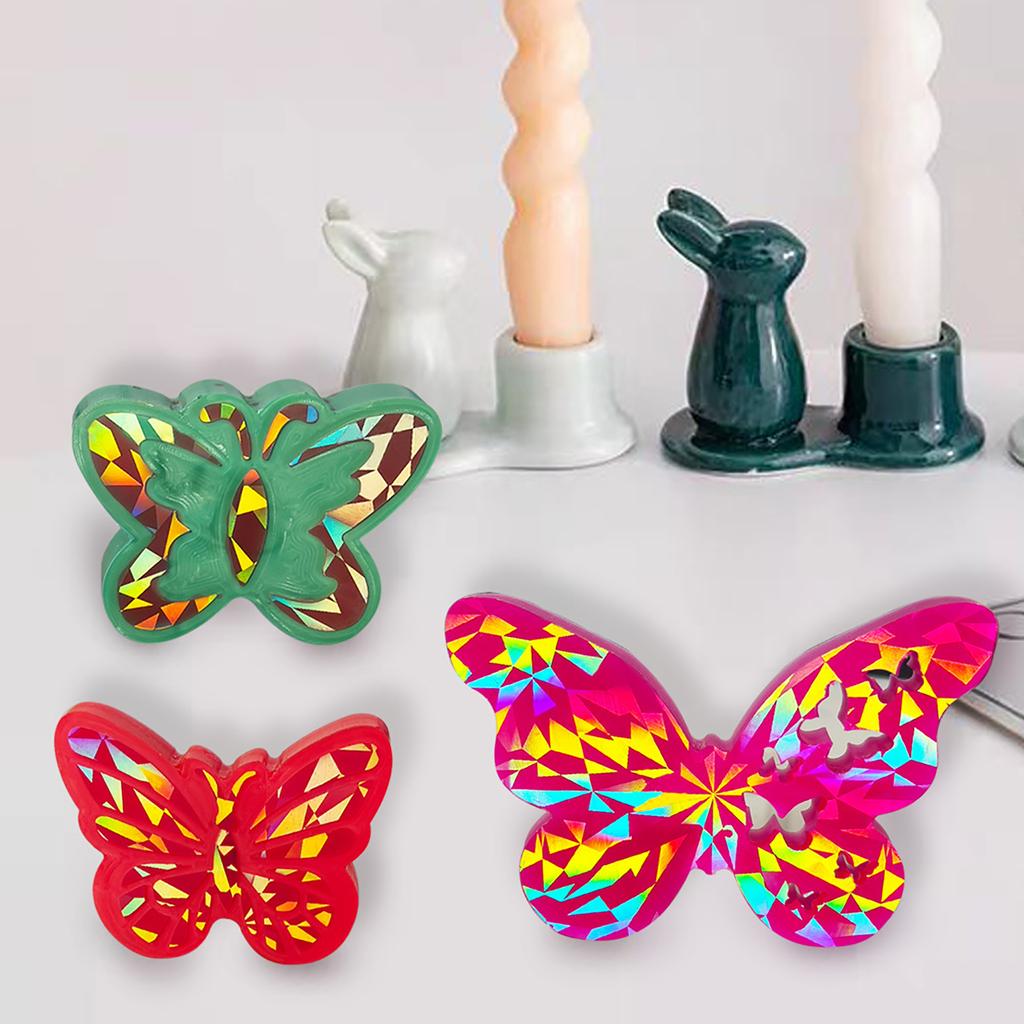 Silicone Mold for Making Butterfly Aromatherapy Candle Unique Scented Candle Resin Moulds for Craft Enthusiasts
