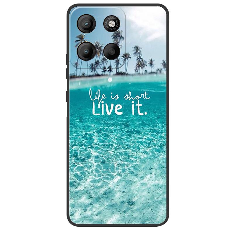 For Motorola Moto G15 Case MotoG15 Back Cover Fashion Butterfly Soft TPU Silicone Shell For Moto G14 G15 G24 G34 4G Fundas