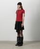 Three To Eighty Ribbon Knotted Mini Skirt Black