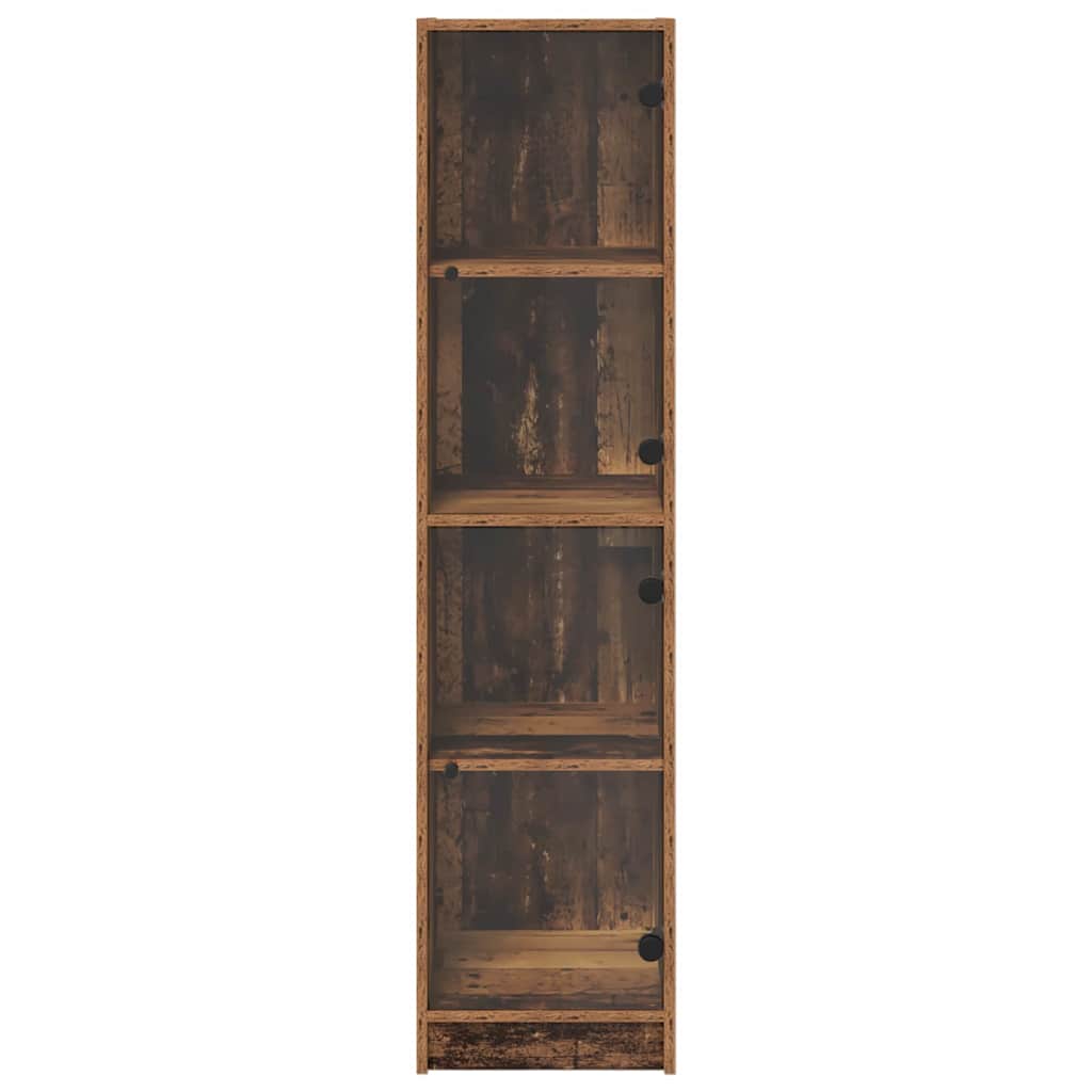 Highboard Reclaimed Wood 35 X 37 X 142 Cm Engineered Wood