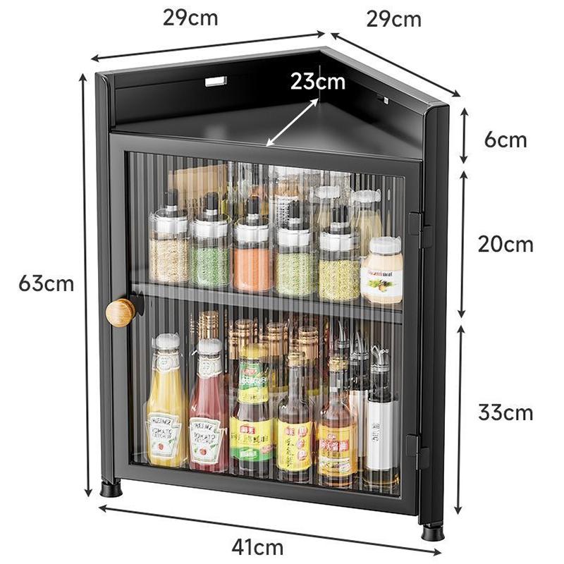 

Corner Organizer Shelf Kitchen Angle Shelves Aesthetic Wall Storage Rack Multifunctional Floating Racks Kitchen Organization