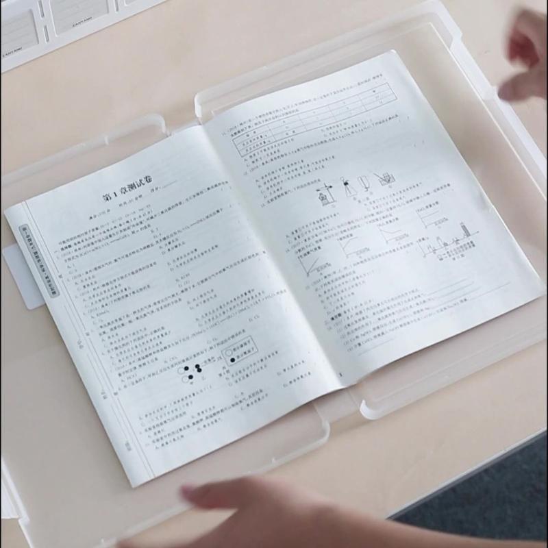 Portable A4 File Box Office Document Storage for Case Portable Project for Case A4 Paper Organizer for Office Travel 12.