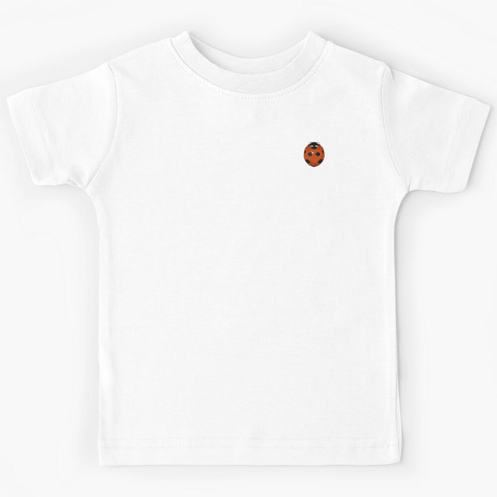 Red ladybug - SMALL - (Coccinella septempunctata) Kids T-Shirt 110
