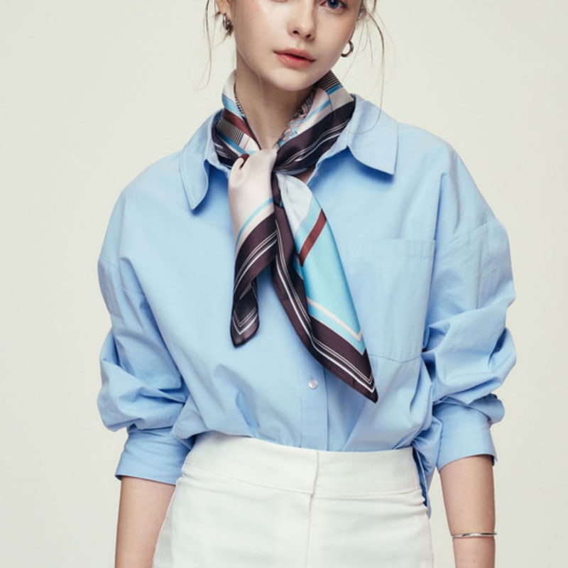 Saint Luxure Ivy Sky Blue Brown