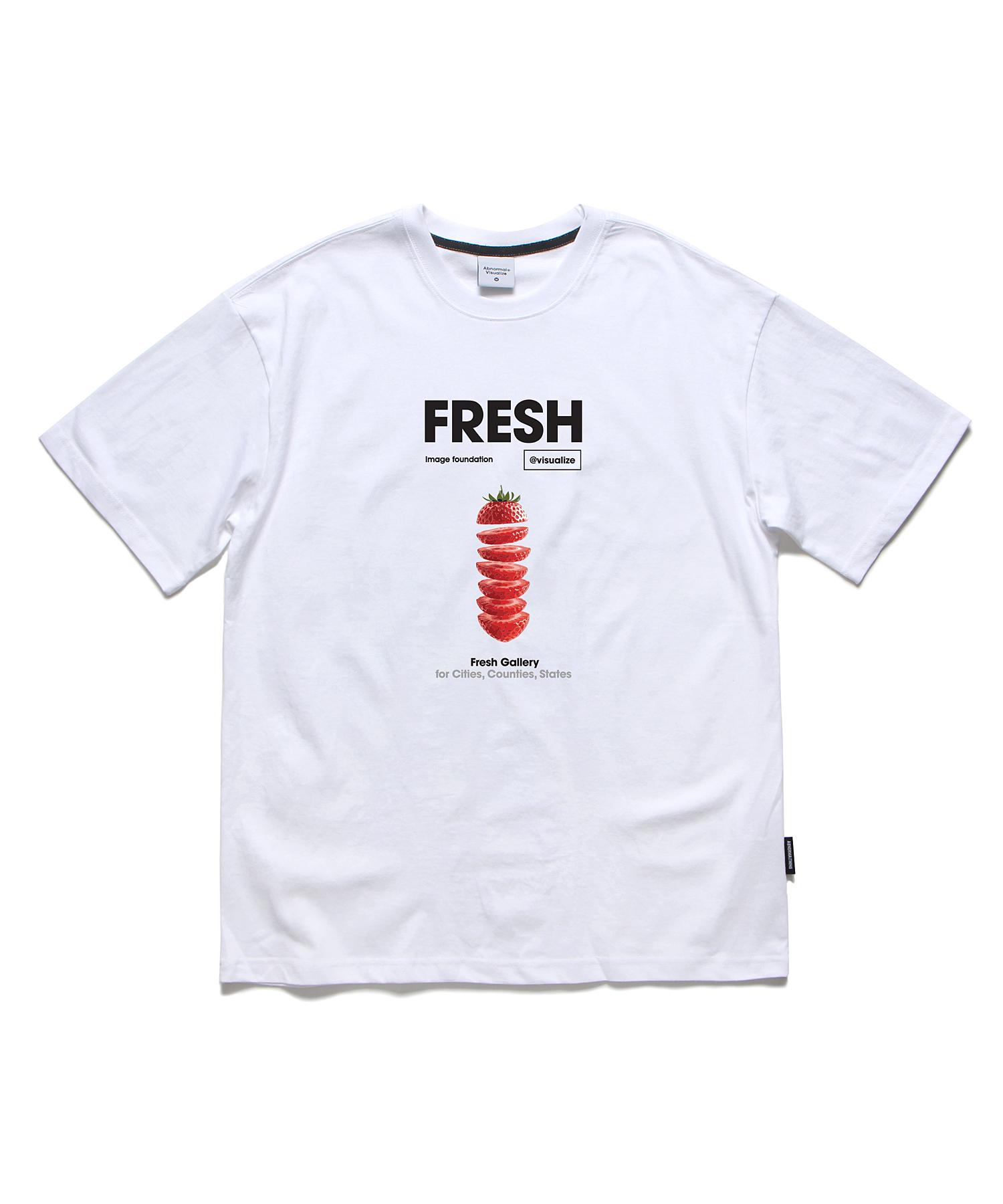 Appnol Mersing Vtg Fresh Oversized T-Shirt White (Vtg Fresh T-Shirt White) Xl