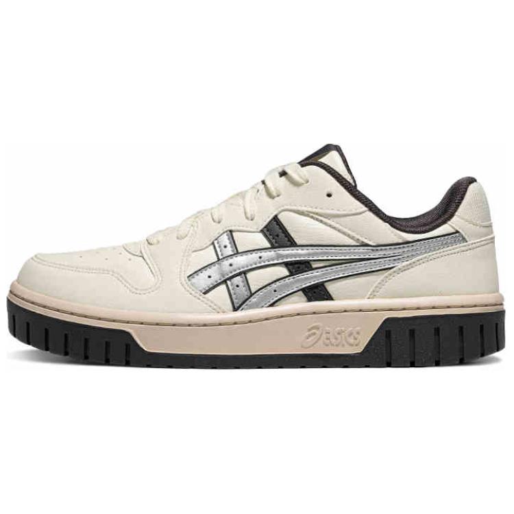 Asics Court Mz 2.0 Unisex Retro Shoes Comfortable Versatile Shock Absorbing Durable Low Top Skate Shoes Unisex sneaker Beige 1203A713-100