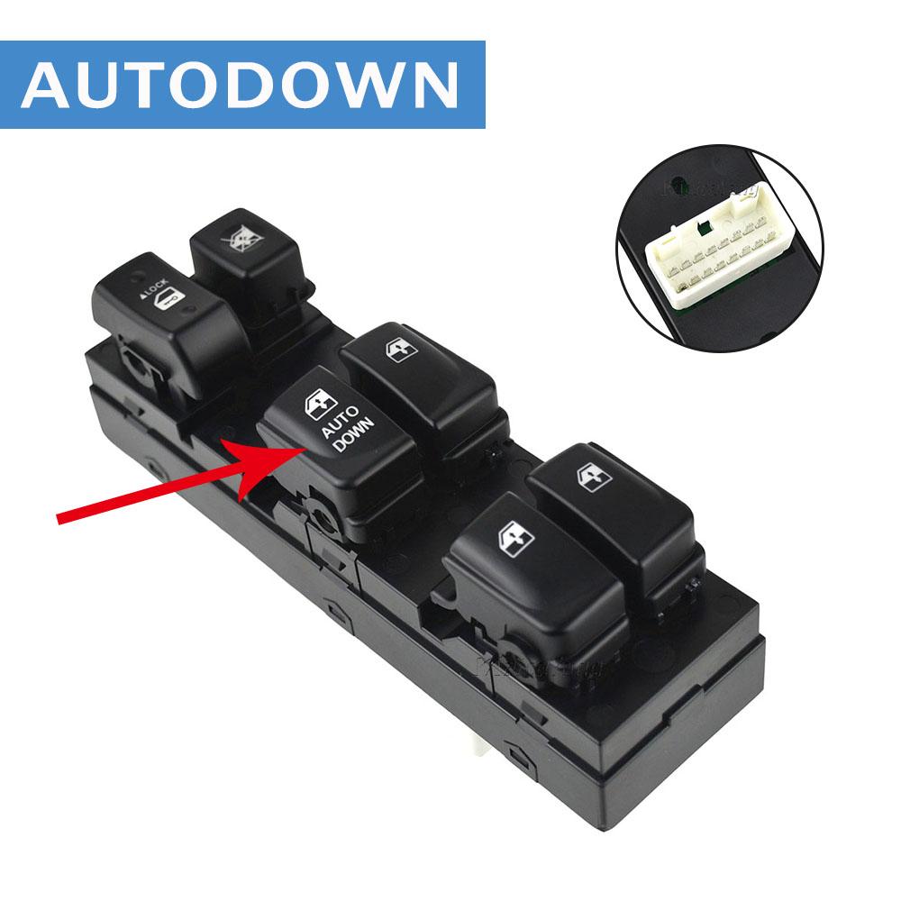 

93570-2H110 93570-2H000 ELECTRIC POWER WINDOW MASTER SWITCH For Hyundai Elantra HD 2007 2008 2009 2010 AUTODOWN