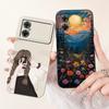Casing For Xiaomi Poco M4 5G Case Cover Silicone Luxury Fashion Flowers Kawaii Cute Cat Shockproof Phone Case 22041219PG