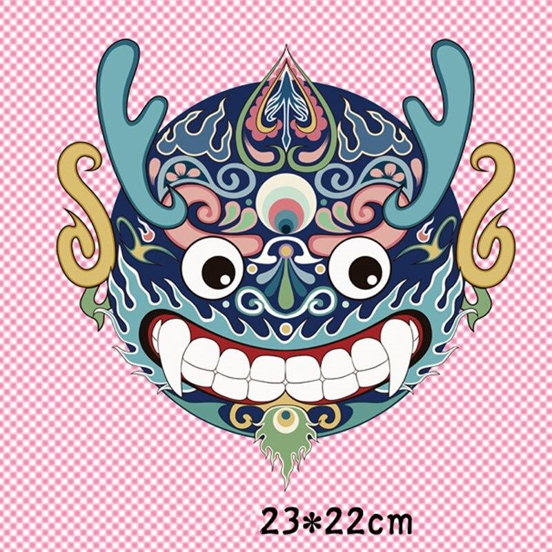 Hierro en parche animal parche chino parches de estilo para pegatinas de  ropa en la ropa transferencias de calor aplicaciones diy appliques rayas G  comprar a buen precio — entrega gratuita, reseñas