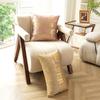 Velvet Bronzing Pillow Nordic Light Luxury Living Room Sofa Pillow Cover Model Room Decorative Cushion Cover Home