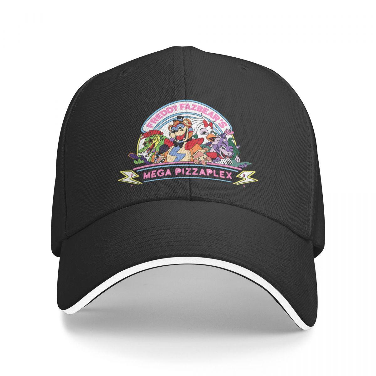 

FNAF, бейсбольные кепки с нарушением безопасности, Snapback, унисекс, женские шапки, уличная регулируемая повседневная кепка, бейсбольная кепка в стиле хип-хоп, полихромная