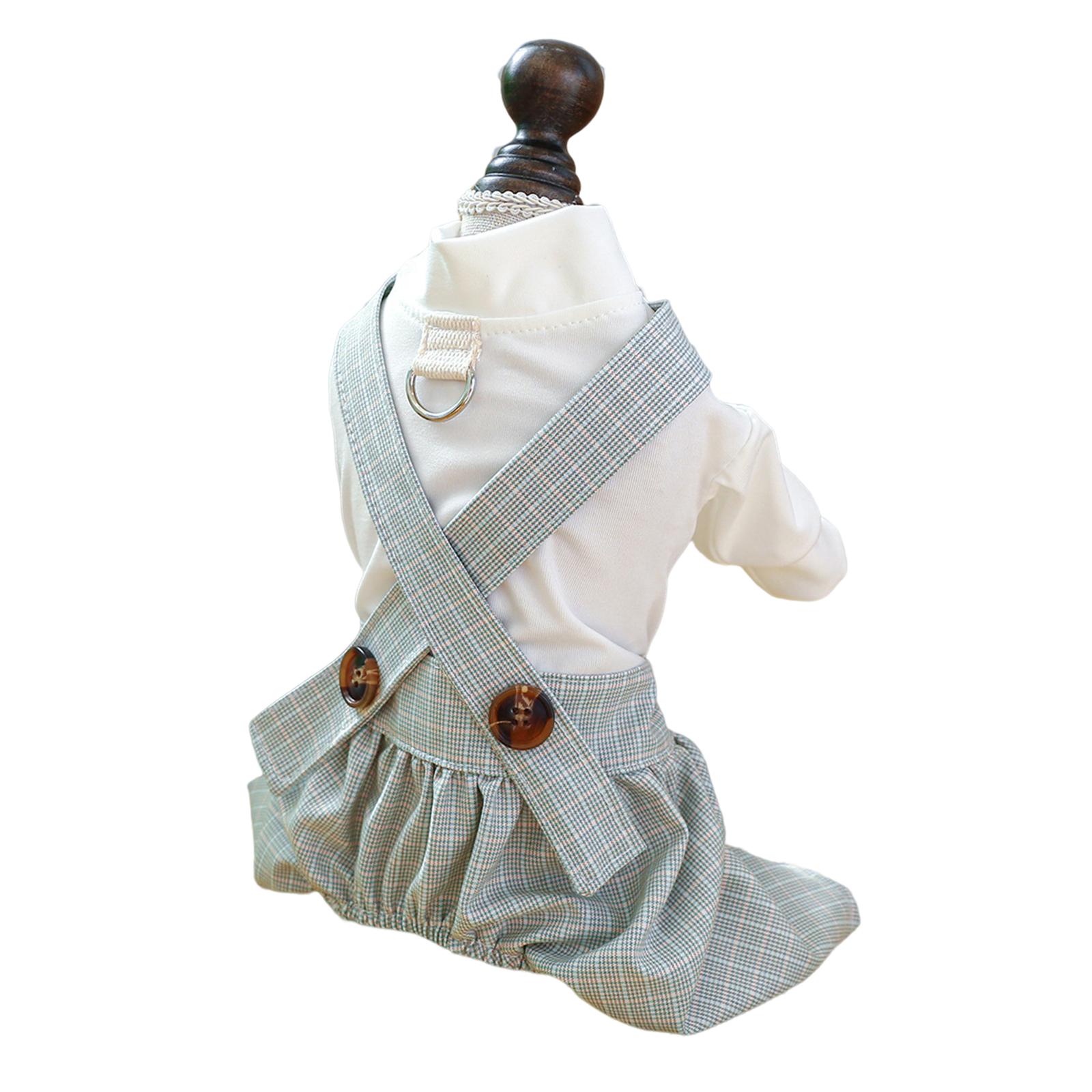 

Комбинезон для собак для маленьких собак Комбинезоны для девочек и собак в клетку Одежда для щенков Комбинезоны для собак для маленьких собак Комбинезоны для щенков Одежда для собак S