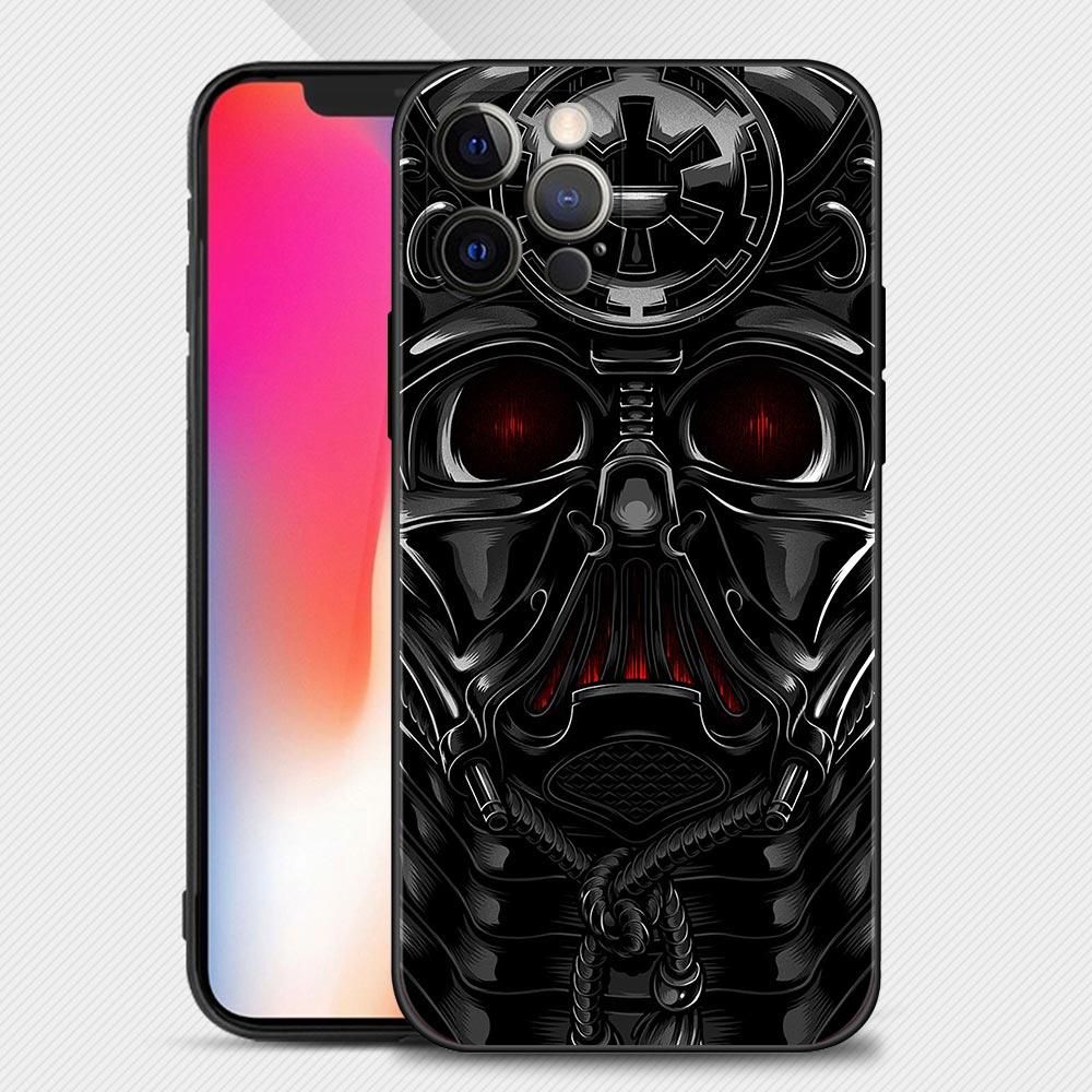 Japan Samurai Oni Mask Case For Apple iPhone 14 13 12 11 Pro Max Mini XS Max XR X 7 8 6 6S Plus Phone Shell Capa