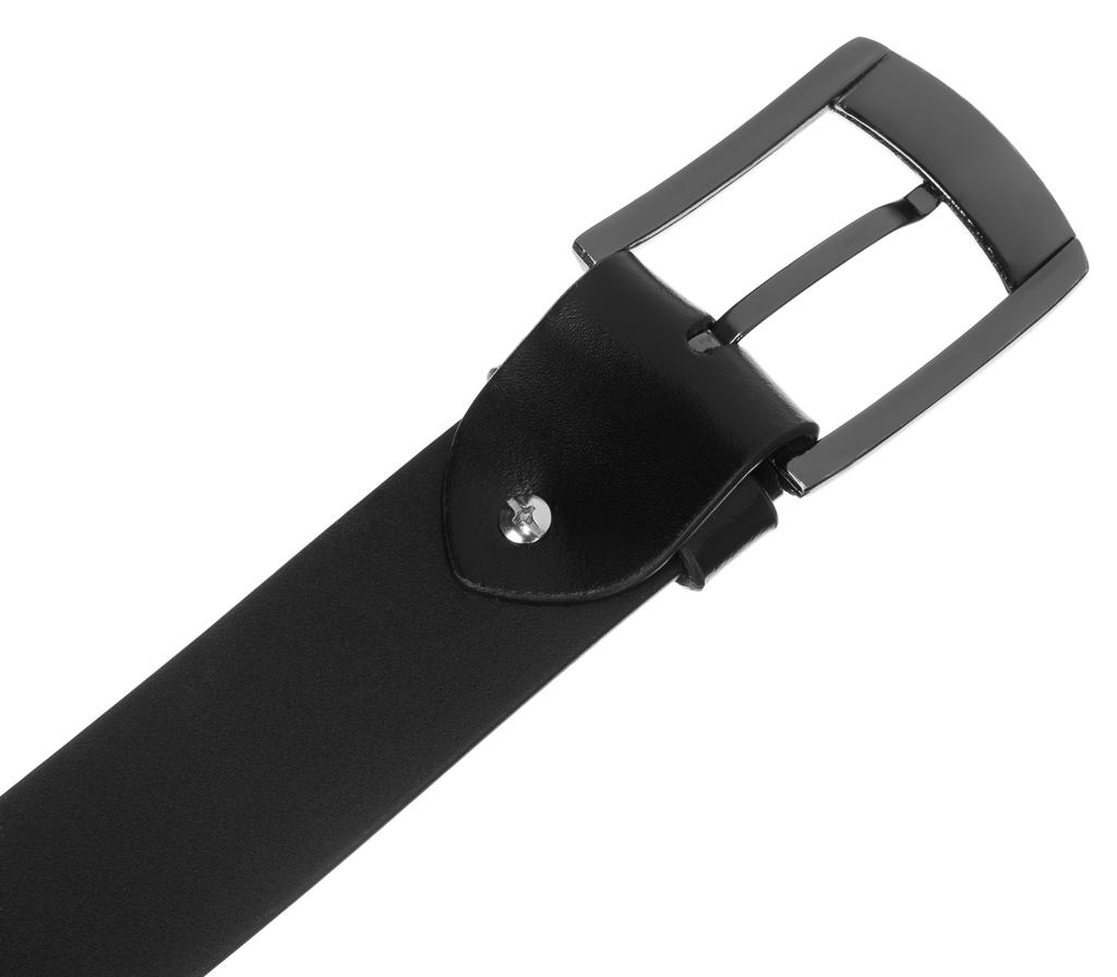 Men's Leather Belt RPM-27-110-SPL-8039 Black