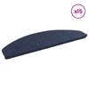 Self Adhesive Stair Protectors 15 pcs Blue 80 x 28 x 3.5 cm