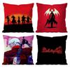 Game D-Devil m-May c-Cry Pillow Case Anti-dustmite Pillowcase Invisible zipper silky short plush Sofa cushion cover