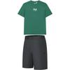 New Casual Sportswear Men's Midsummer Green+Dark Ink Gray F11M339112F-DG+A11M421601F-DY