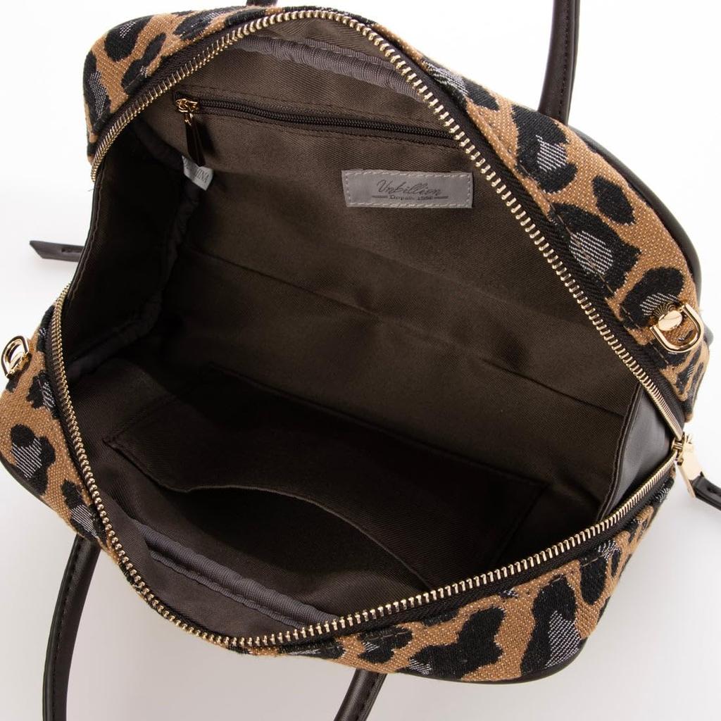 Kashkash Women's Horizontal Boston Bag with Charm, 10-00-02970, LEO