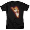 DC Comics Justice League Firestorm Blaze Black T-shirt